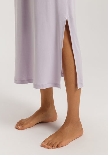 Kalea Floral Tulle Cotton Nightgown | Pink Lavender 74787-2463